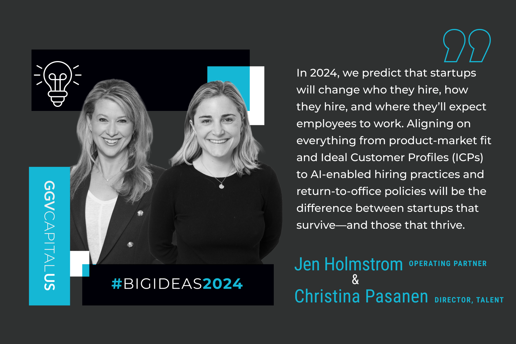 2024 Talent predictions by Jen Holmstrom and Christina Pasanen