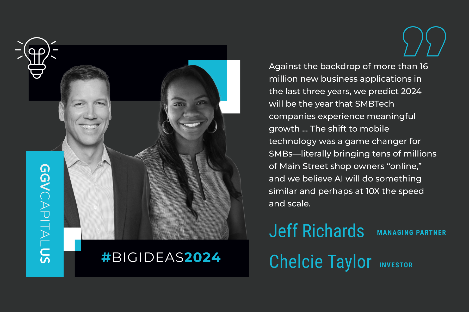SMBTech 2024 predictions by Jeff Richards and Chelcie Taylor